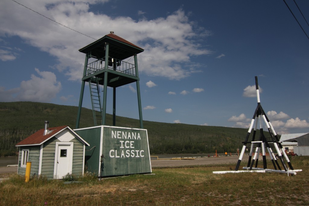 La torre del Nenana Ice Classic
