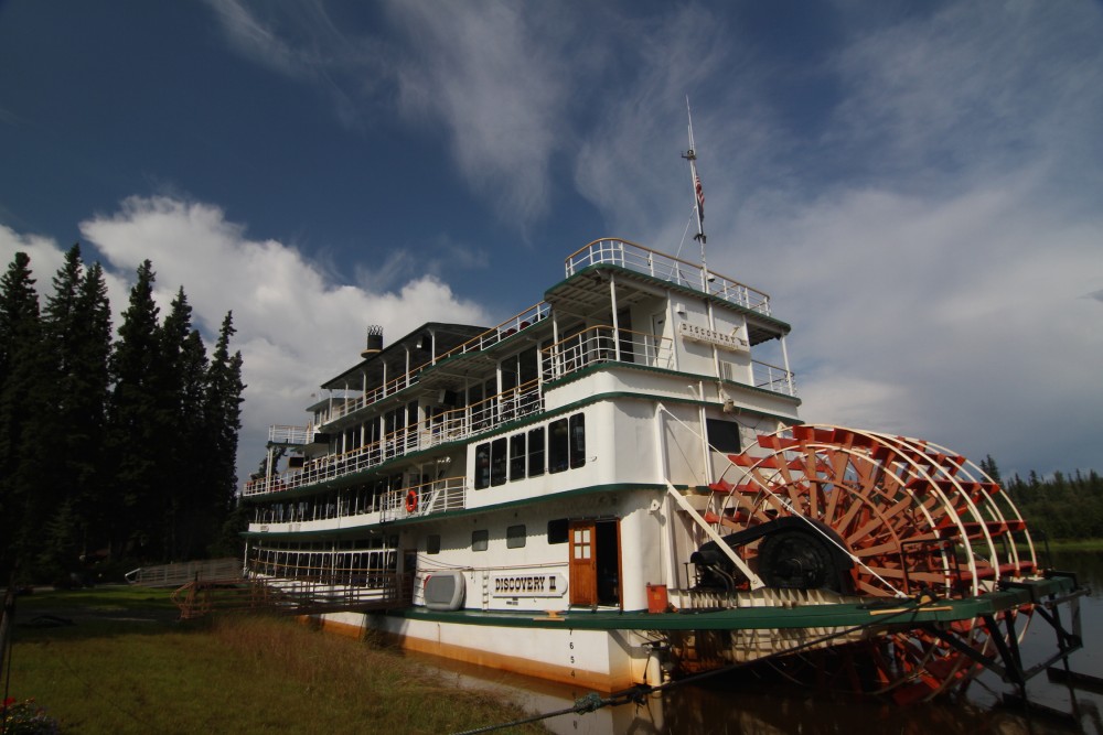 A Fairbanks si naviga sul Tanana river