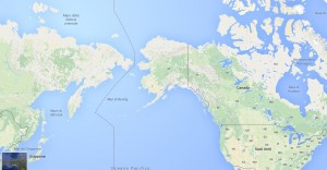 L'Alaska è separato dalla Russia dallo stretto di Bering