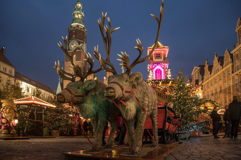 mercstini di natale a Wrocław Polonia