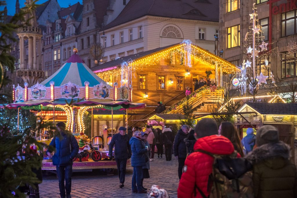 mercstini di natale a Wrocław Polonia